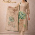Elegant Beige Green Kurta Set