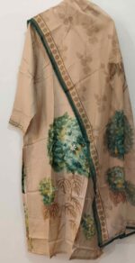 Elegant Beige Green Kurta Set - Image 2