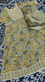 Floral Printed Anarkali Set - Image 2