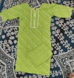 Lime Grace Printed Suit Set - Image 2